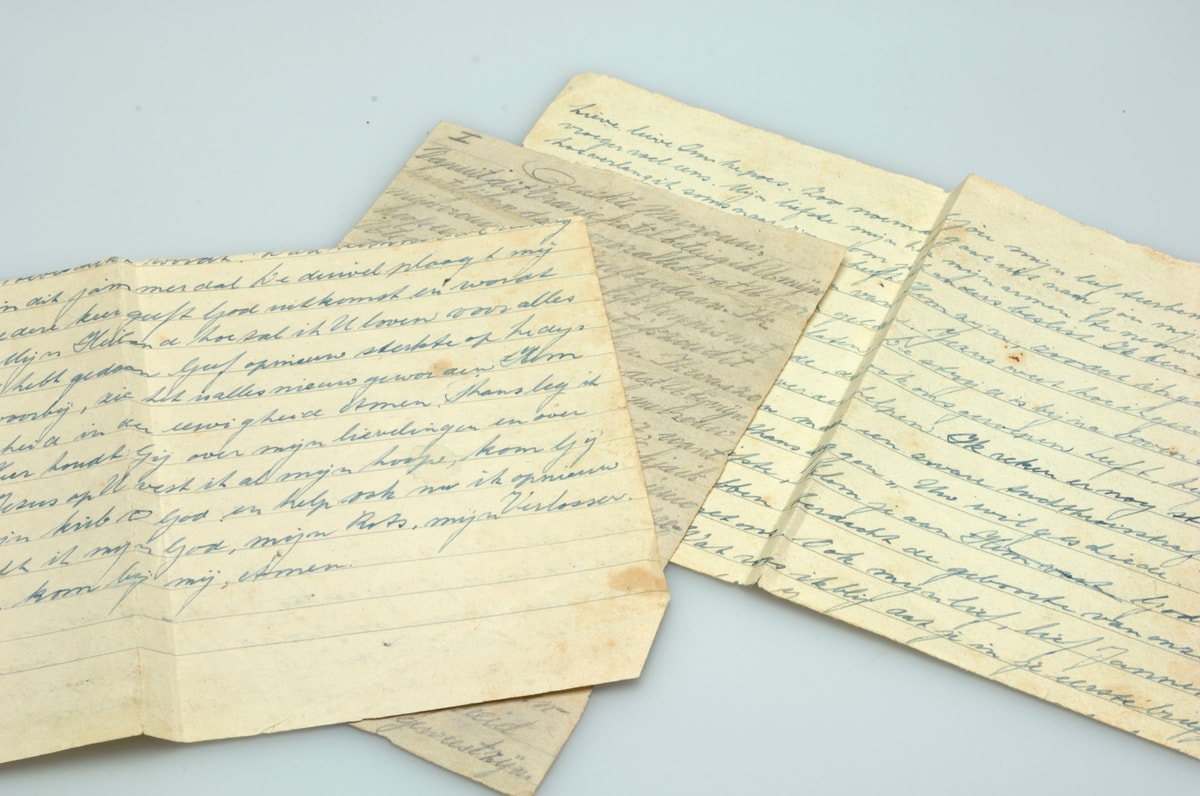 Brieven van verzetsman Thies Jan Jansen | Collectie Groningen