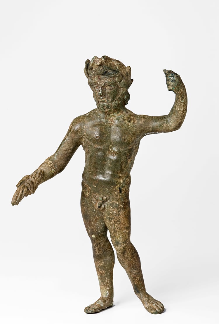 Oppergod met bliksemschicht