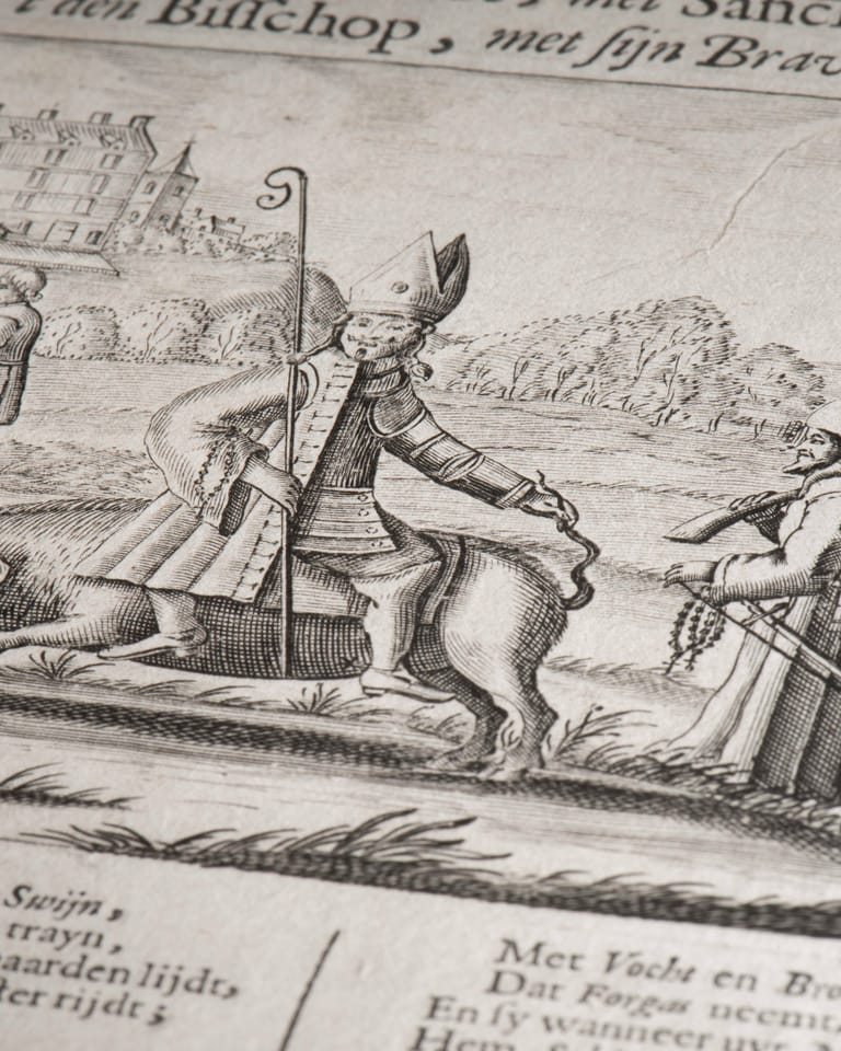 Scheldkanonnen en spotprenten