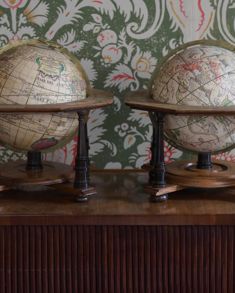 De wereld en de hemel in 1730