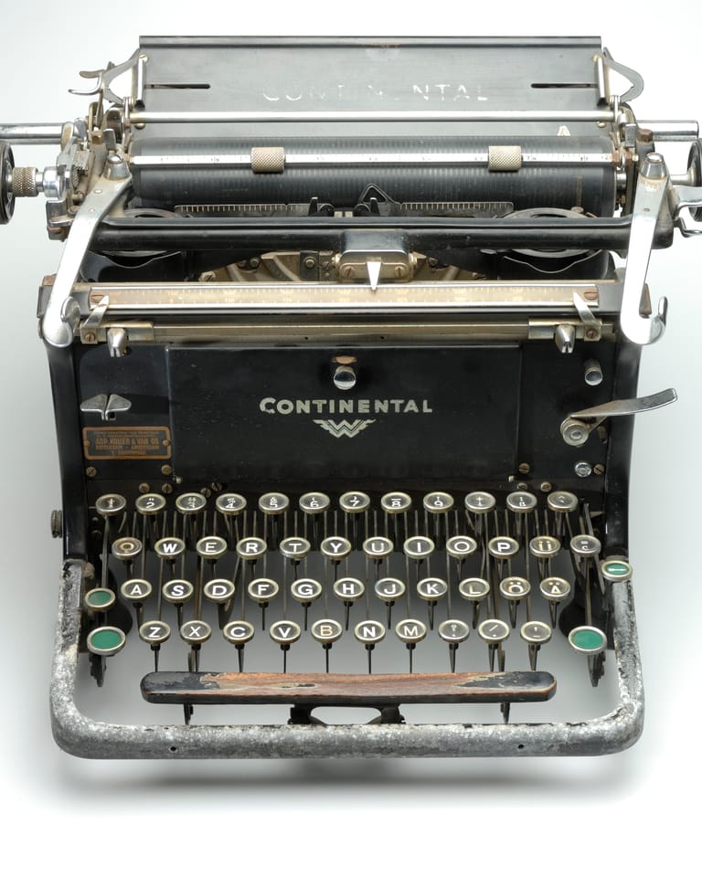 ‘Foute’ typemachine