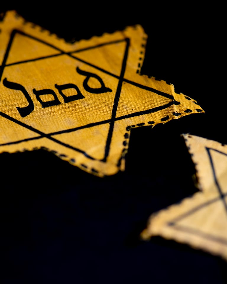 Het symbool van Jodenvervolging