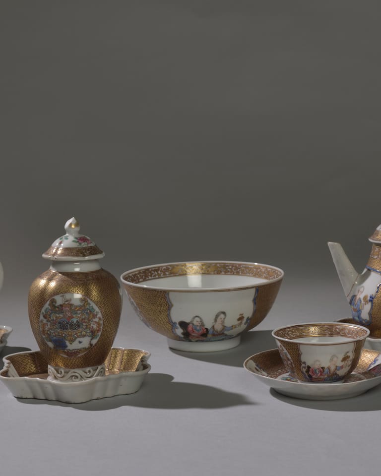 Een theeservies op bestelling