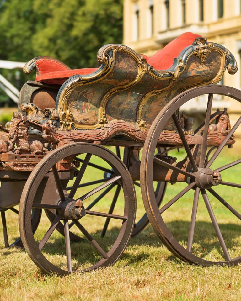 Bokkespeelwagen uit 1750