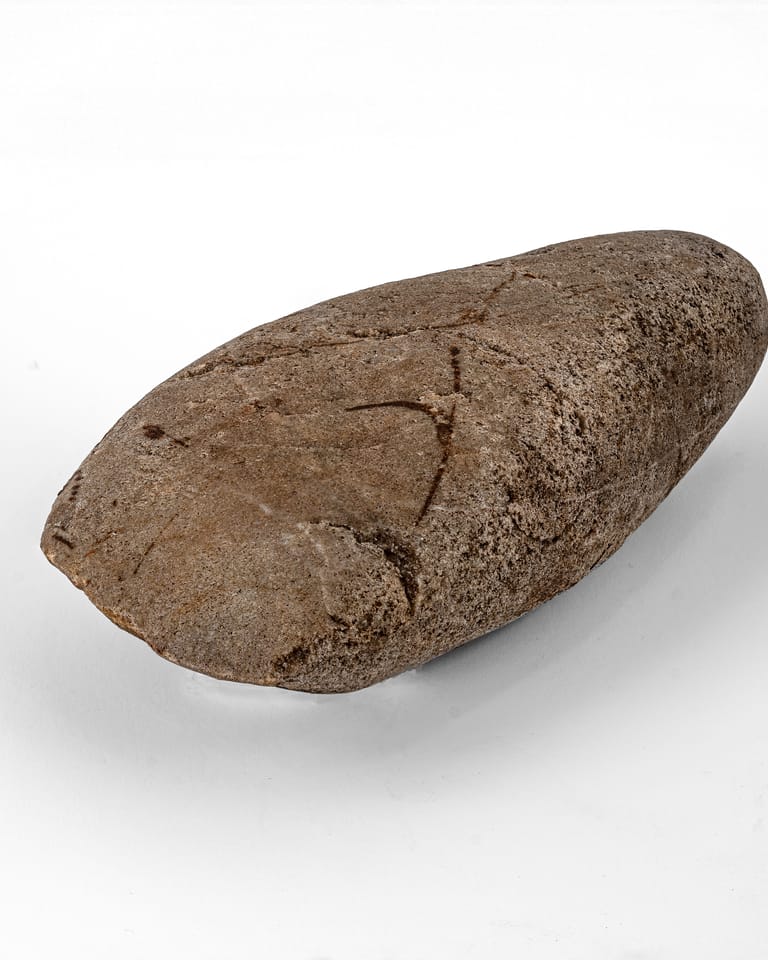 Neolithische bijl uit de omgeving van Marum
