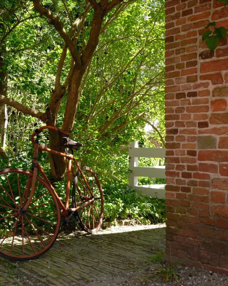 Het raadsel van de houten fiets