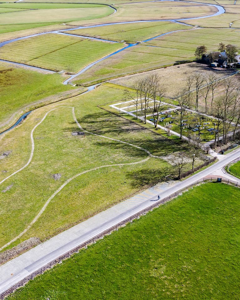 Wierde afgegraven en hersteld