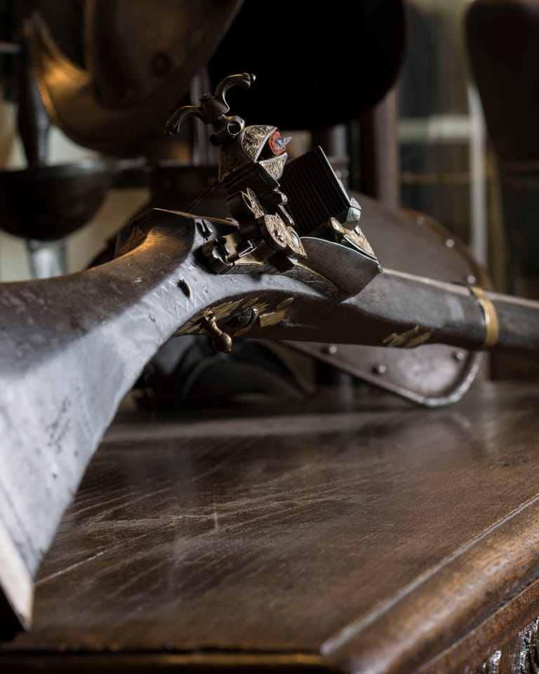 Van een snaphaan en een musket